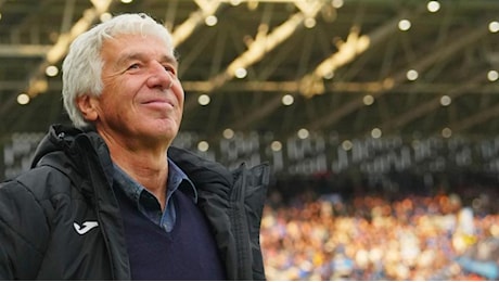 Gasperini: Un orgoglio aver portato l'Atalanta a questo livello