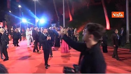 Johnny Depp sul red carpet della Festa del Cinema di Roma