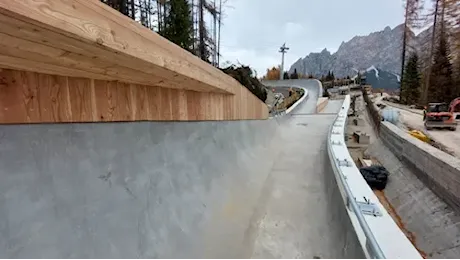 Budello di Cortina, si procede spediti sulla Eugenio Monti: riuscita la prova di ghiacciatura