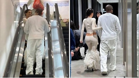 Kanye West e Bianca Censori, crisi smentita: shopping di coppia a Tokyo