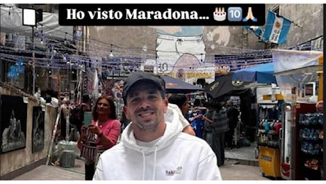 Simeone festeggia il compleanno di Maradona su Instagram | FOTO