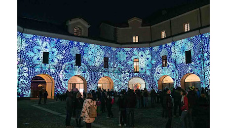 Al Forte di Bard il Natale si colora con gli effetti speciali del “video mapping”