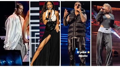 Tim Music Awards, pagelle look: Elodie principessa (9), Angelina Mango performer vera (8), Geolier indeciso (5)