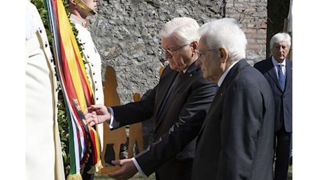 Marzabotto, il mai più' di Mattarella e Steinmeier: memoria è responsabilità