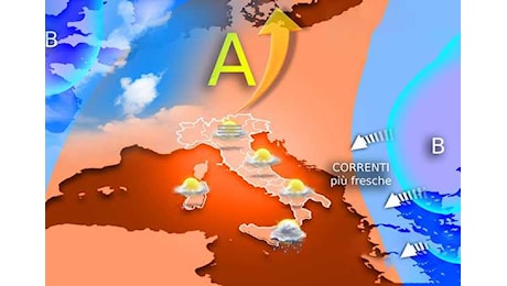 Previsioni meteo settimanali: alta pressione e stabilità sui cieli italiani