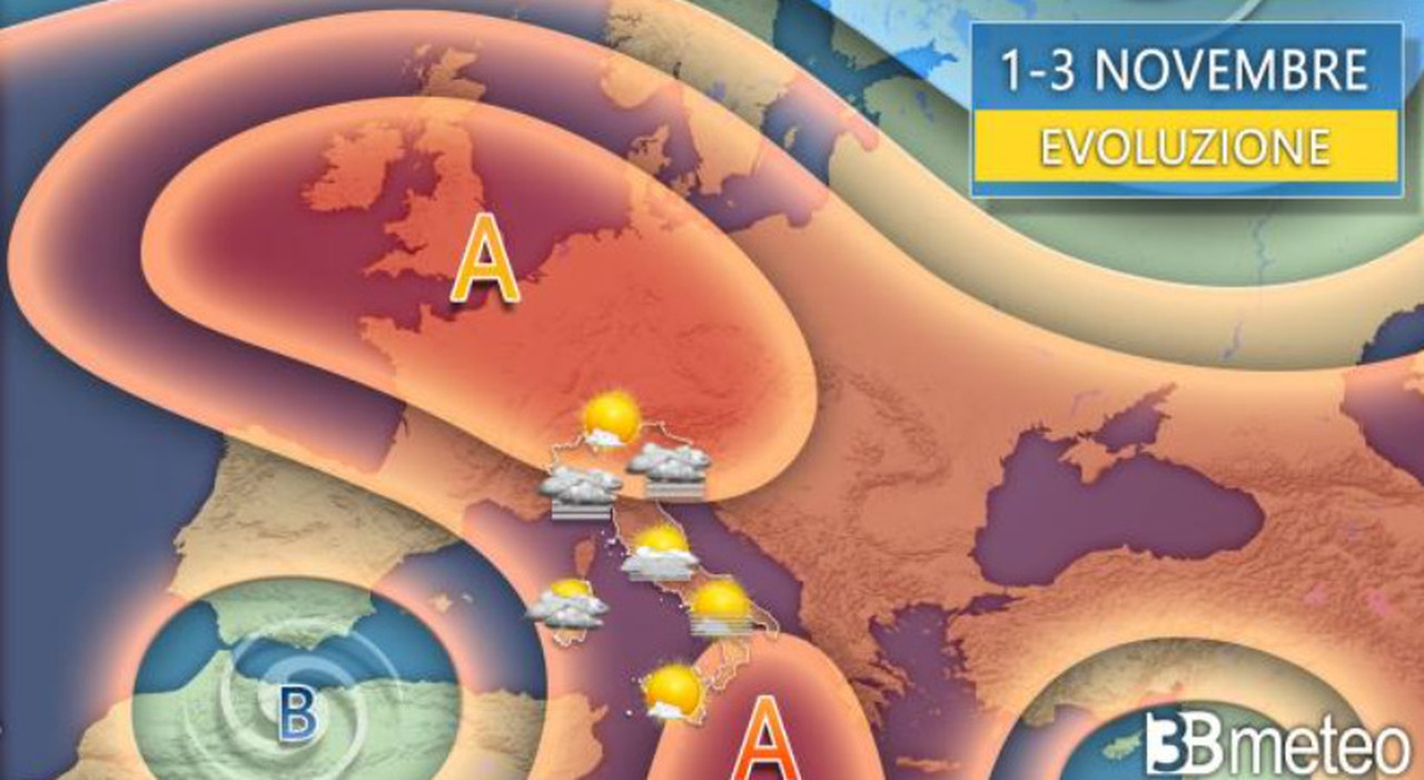 Meteo, Previsioni Per Il Ponte: Anticiclone Anomalo Inaugura Novembre ...