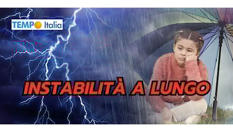 Instabilità a lungo, delusione per gli amanti del meteo estivo