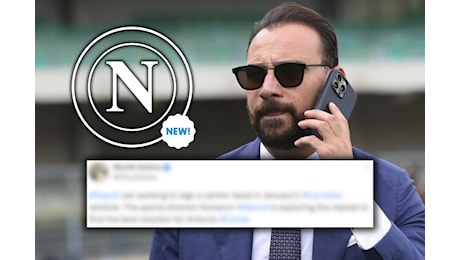 Mercato Napoli, scoperto il prossimo obiettivo di Manna: ds già al lavoro