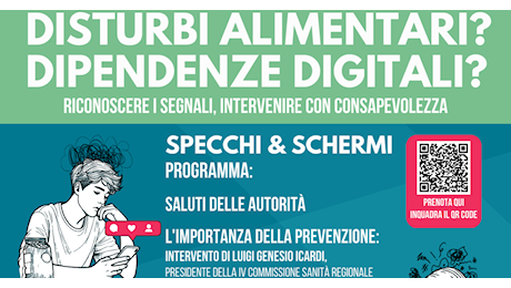 Disturbi alimentari e dipendenze digitali: se ne parla a Cuneo - La Guida