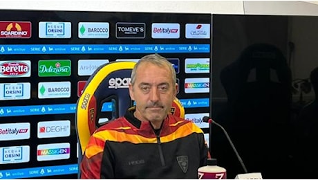 Lecce, Giampaolo: Abbiamo saputo soffrire. Ho visto lo spirito giusto