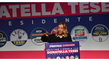 Giorgia Meloni, fa tremare il Pd da Perugia: Nulla potrà fermarmi. Tra poche ore...