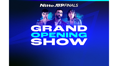 Nitto ATP Finals: Sinner, Bolelli e Vavassori special guests al Grand Opening Show