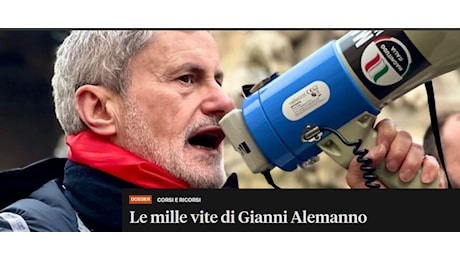 Gianni Alemanno, leader del Movimento “Fermiamo la guerra”, arrestato