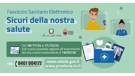 Sicuri della nostra salute, verso il nuovo fascicolo sanitario / Notizie / Novità