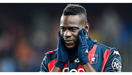 Clamoroso Balotelli, Sky: “Ecco perché può lasciare il Genoa già a gennaio”