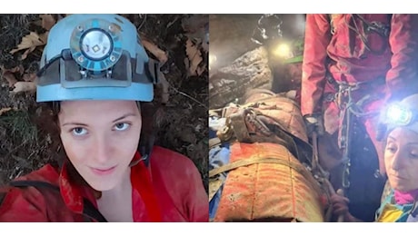 Ottavia Piana ancora intrappolata nella grotta Bueno Fonteno: il salvataggio potrebbe durare giorni