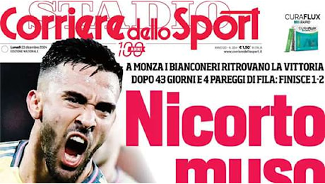 Corriere dello Sport: Gasp si riprende la vetta e sorpassa il Napoli