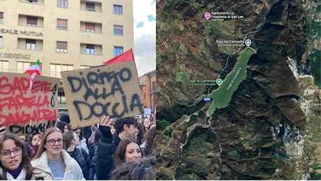 A Potenza, in Basilicata, l'acqua potabile arriva solo 12 ore al giorno. La Regione, l'idea di deviare un fiume (inquinato) e la protesta dei cittadini