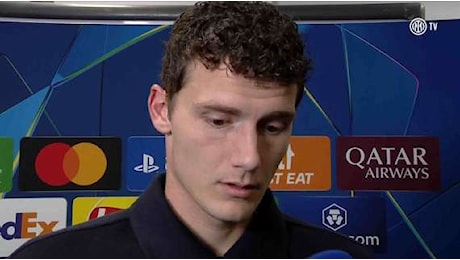 Pavard a ITV: Siamo felici, dieci punti e zero gol presi. Ora testa al Napoli