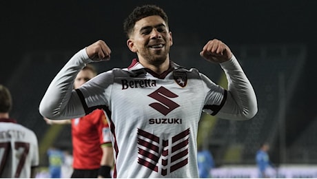 Torino-Parma, le formazioni ufficiali: Adams dal 1'. Ancora out Bonny