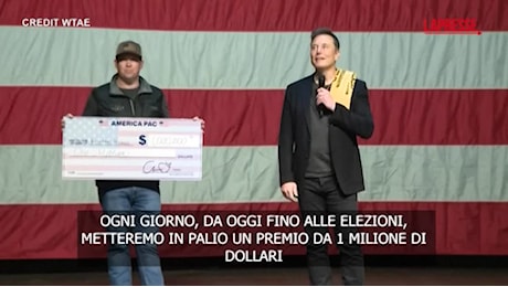 Elon Musk, 1 milione di dollari in palio per chi firma la sua petizione