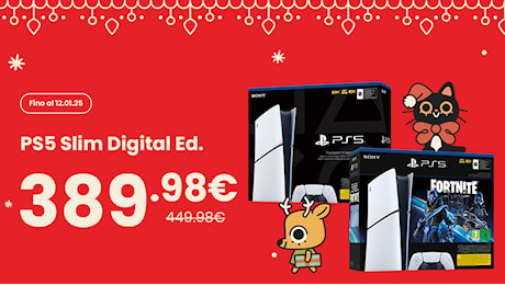 PlayStation 5 Slim: la super promo di fine anno è esplosiva!