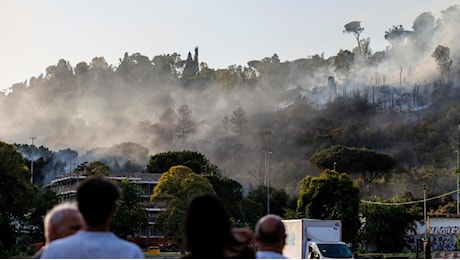 Roma, l’incendio a Monte Mario forse di origine dolosa