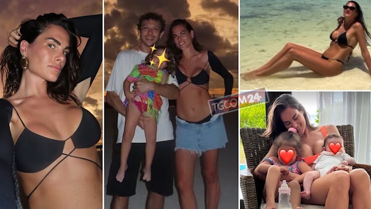 Valentino Rossi e Francesca Sofia Novello alle Maldive, luna di miele con le bambine - Tgcom24 Valentino Rossi e Francesca Sofia Novello alle Maldive, luna di miele con le bambine - Tgcom24