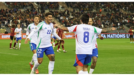 L’Italia vince in Belgio, è ai quarti di Nations League. Domenica gran finale con la Francia