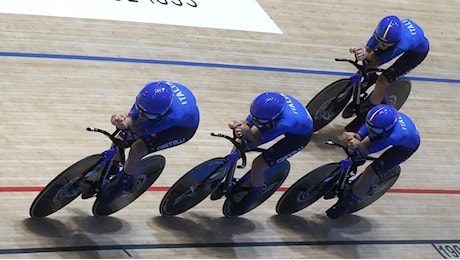 Mondiali su pista, Italia di bronzo nel quartetto donne