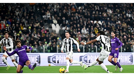 Serie A, Juventus-Fiorentina 2-2: doppietta di Thuram, rispondono Kean e Sottil