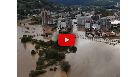 Meteo: gravi Inondazioni in Bosnia, almeno 20 morti e decine di dispersi; il Video