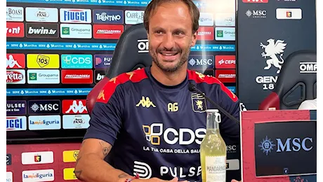 Genoa, Gilardino: Primo tempo male, poi bravi i ragazzi a riprendere la partita