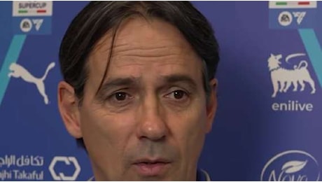 Inzaghi: Contro l'Atalanta non è una finale anticipata. Il 4-0? I precedenti non vanno in campo. Su Milan e Juve...