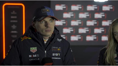 Verstappen nervoso: Sembrava di guidare sul ghiaccio