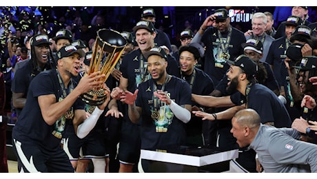 I Milwaukee Bucks vincono la NBA Cup 2024! OKC Thunder stritolati 97-81, Giannis Antetokounmpo MVP in tripla doppia