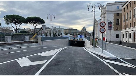 Roma, ultimati i lavori a Piazza Pia e al sottopasso Lungotevere in Sassia