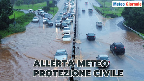 Per Venerdì 18 ottobre 2024, la Protezione Civile ha emesso un'allerta meteo che interessa diverse regioni italiane