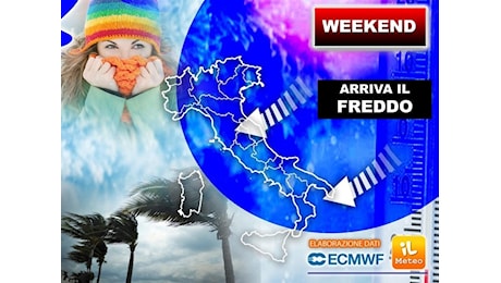 Weekend Freddo: Domenica il primo anticipo d'Inverno. Tendenza Meteo