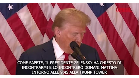 Trump incontra Zelensky, virata verso Kiev: “Può vincere la guerra”, il presidente ucraino: “Idee comuni su fine conflitto” - VIDEO