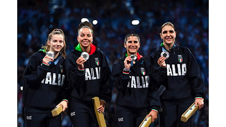 Olimpiadi Parigi: Alice Volpi argento con la Nazionale italiana