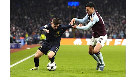 Aston Villa-Juventus 0-0, protagonisti Di Gregorio e Martinez