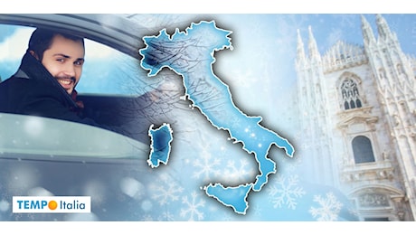 METEO Italia: in arrivo neve e gelo se il vortice polare si frammenta