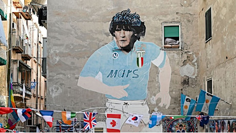 Napoli, il murale di Maradona è il secondo sito turistico più visitato d'Italia