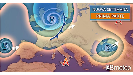 Meteo. Pausa anticiclonica a inizio prossima settimana, poi nuove perturbazioni in arrivo. La tendenza