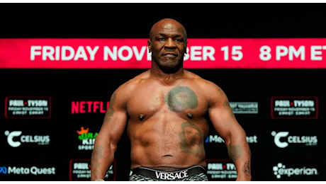 Mike Tyson tiene aperta la finestra a nuovi match: «Non credo ma dipende dalla situazione»