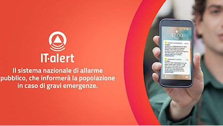 It-alert sui cellulari in Lombardia: ecco quando e dove arriverà il messaggio di allarme