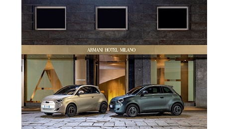 Fiat 500e Giorgio Armani Collector’s Edition: aperti gli ordini