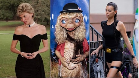 Halloween 2024, i costumi più belli e originali indossati dalle star: Jill Biden Panda, Heidi Klum ET, Hailey Bieber diventa Paris Hilton ed Helsa Hosk Lady Diana