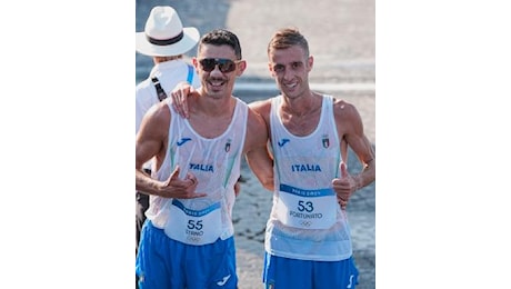 Massimo Stano e Francesco Fortunato alla 10 km di marcia a Prato